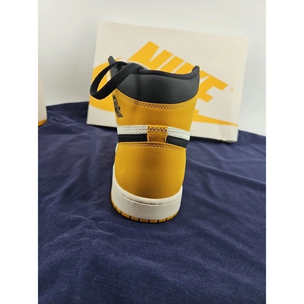 Size 10.5 - Air Jordan 1 Retro OG High Yellow Ochre with Box